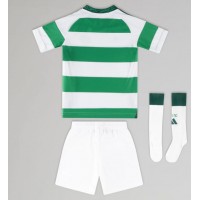 Echipament fotbal Celtic Tricou Acasa 2024-25 pentru copii maneca scurta (+ Pantaloni scurti)